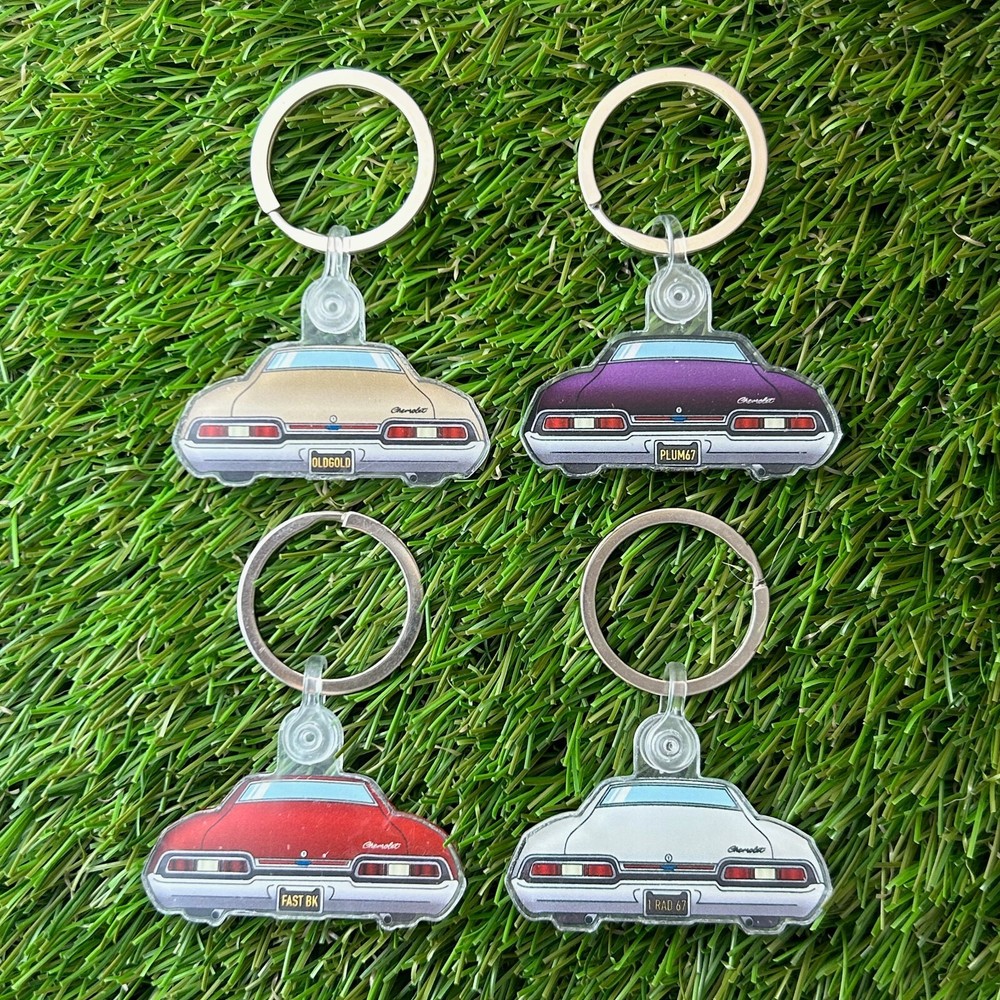1967 Chevy Impala Acrylic Keychain
