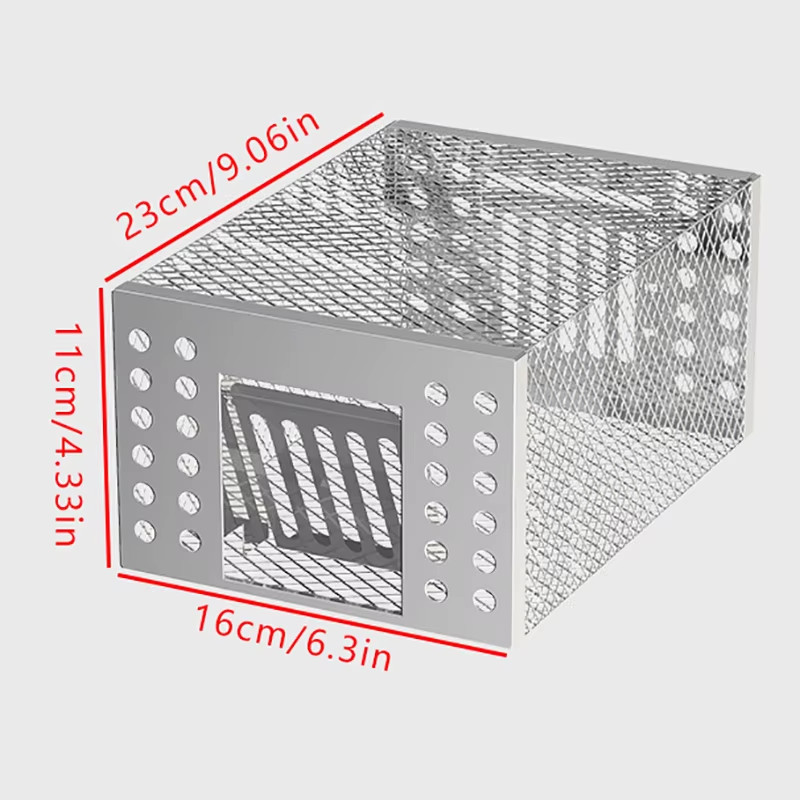 Automatic Mouse Trap High Efficiency Reusable Rat Catcher Home Garden