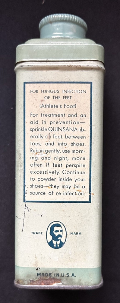 WW2 PERIOD MENNEN QUINSANA FOOT POWDER