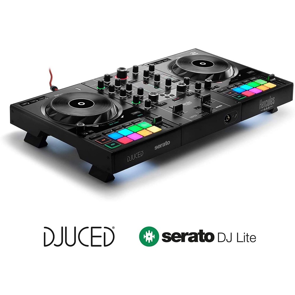 Hercules DJControl Inpulse 500 2-Channel DJ Controller W/Software & Accessories