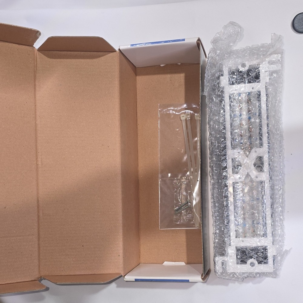 comCables Cat 6 12 Port Mini Patch Panel with 89D Bracket PP-C6-12M-C