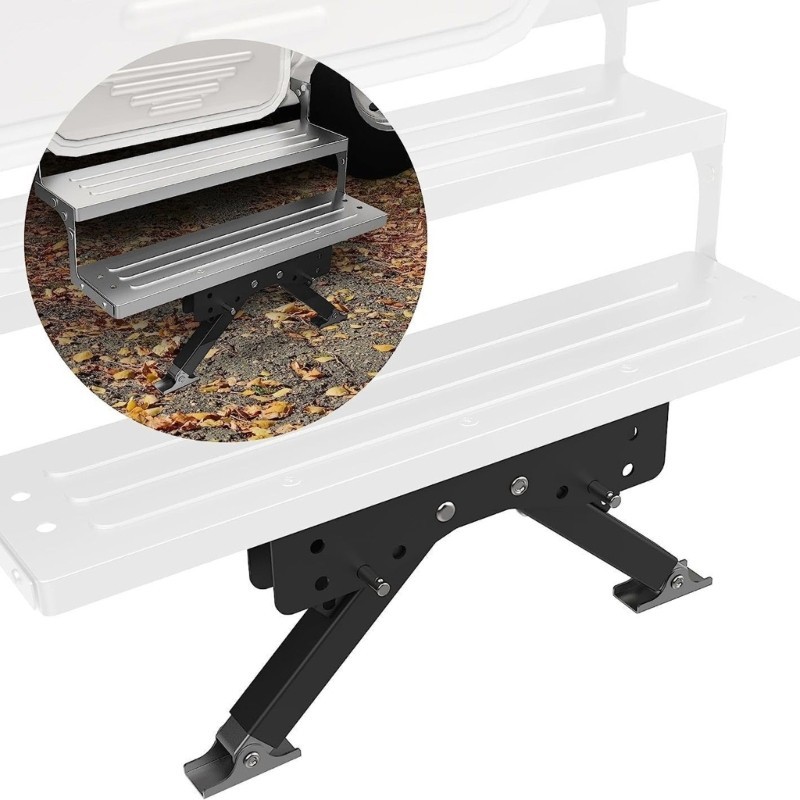 Height Adjustable Step Stabilizer Foldable Step Stabilizer Rustproof