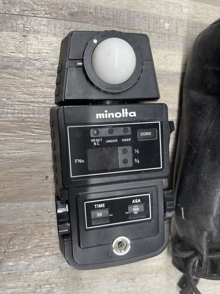 Minolta Flash Meter II Light Meter JAPAN.