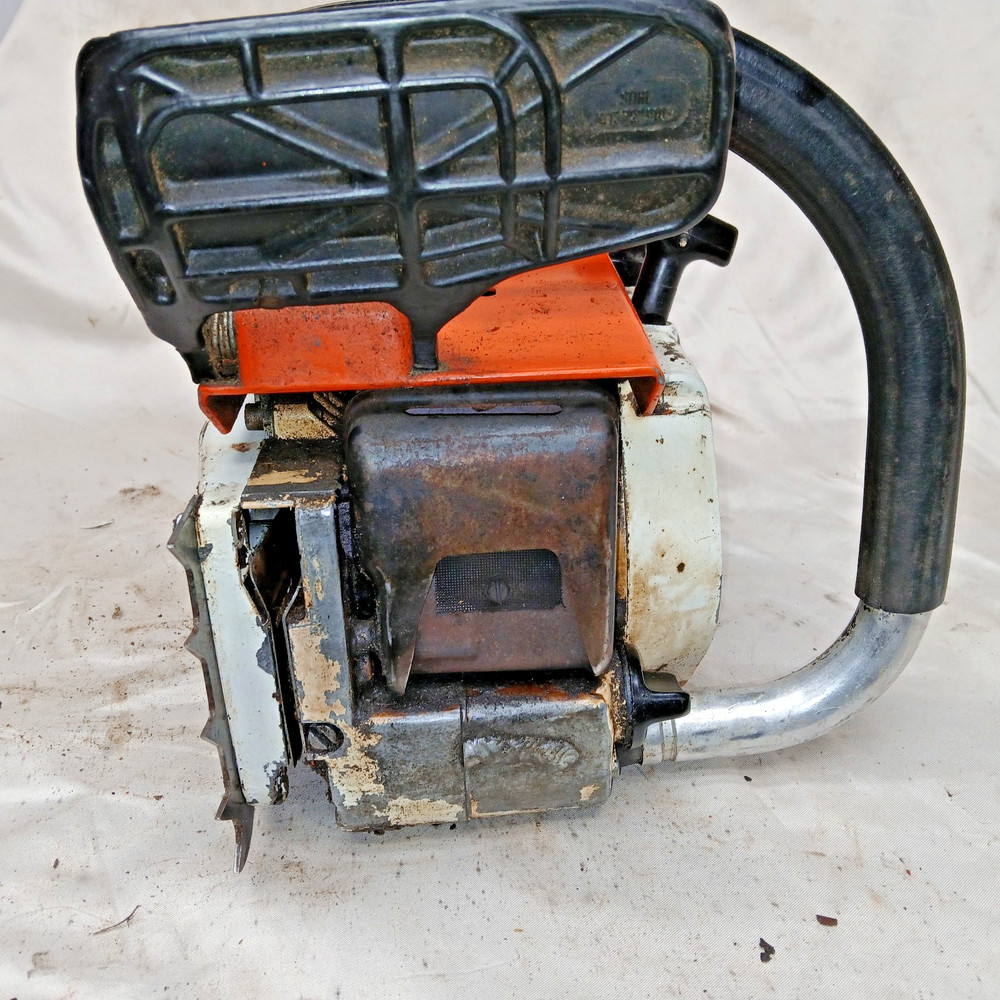 STIHL CHAINSAW, MODEL 031AV ELECTRONIC, PROJECT SAW, HAS SPARK & COMPRESSION