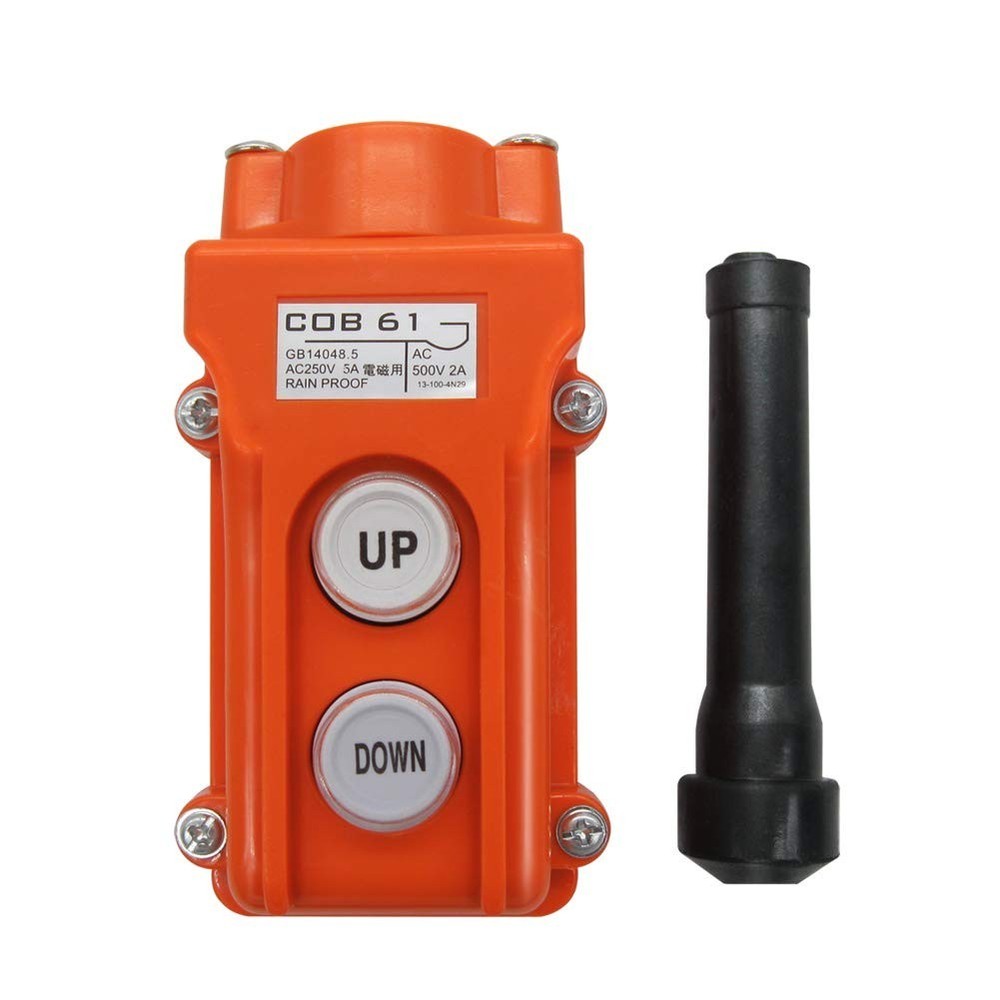 Professional Rainproof Momentary Push Button Crane Switch for Precise Control