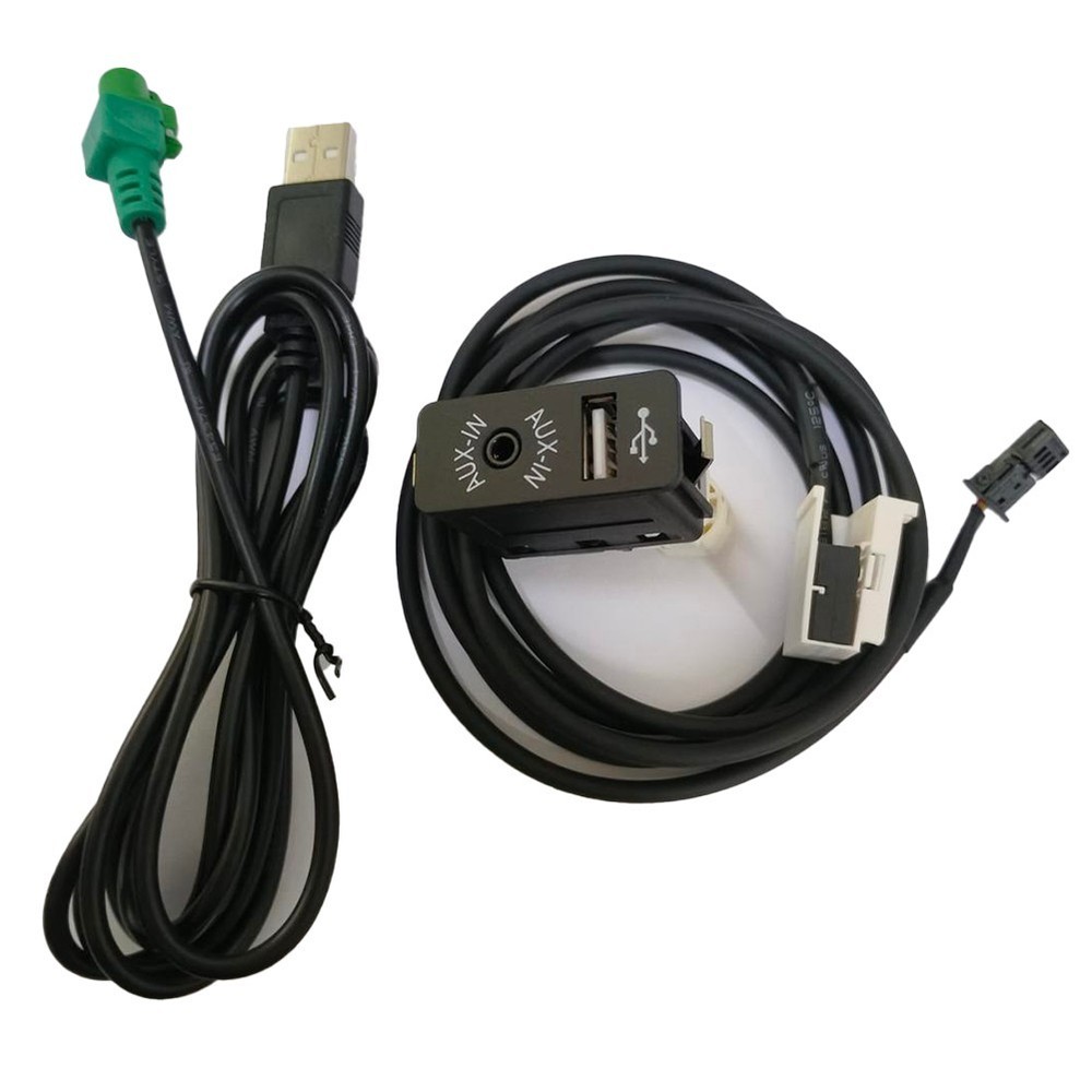 High performance USB AUX Input Socket Adapter for BMW CD 12PIN Interface