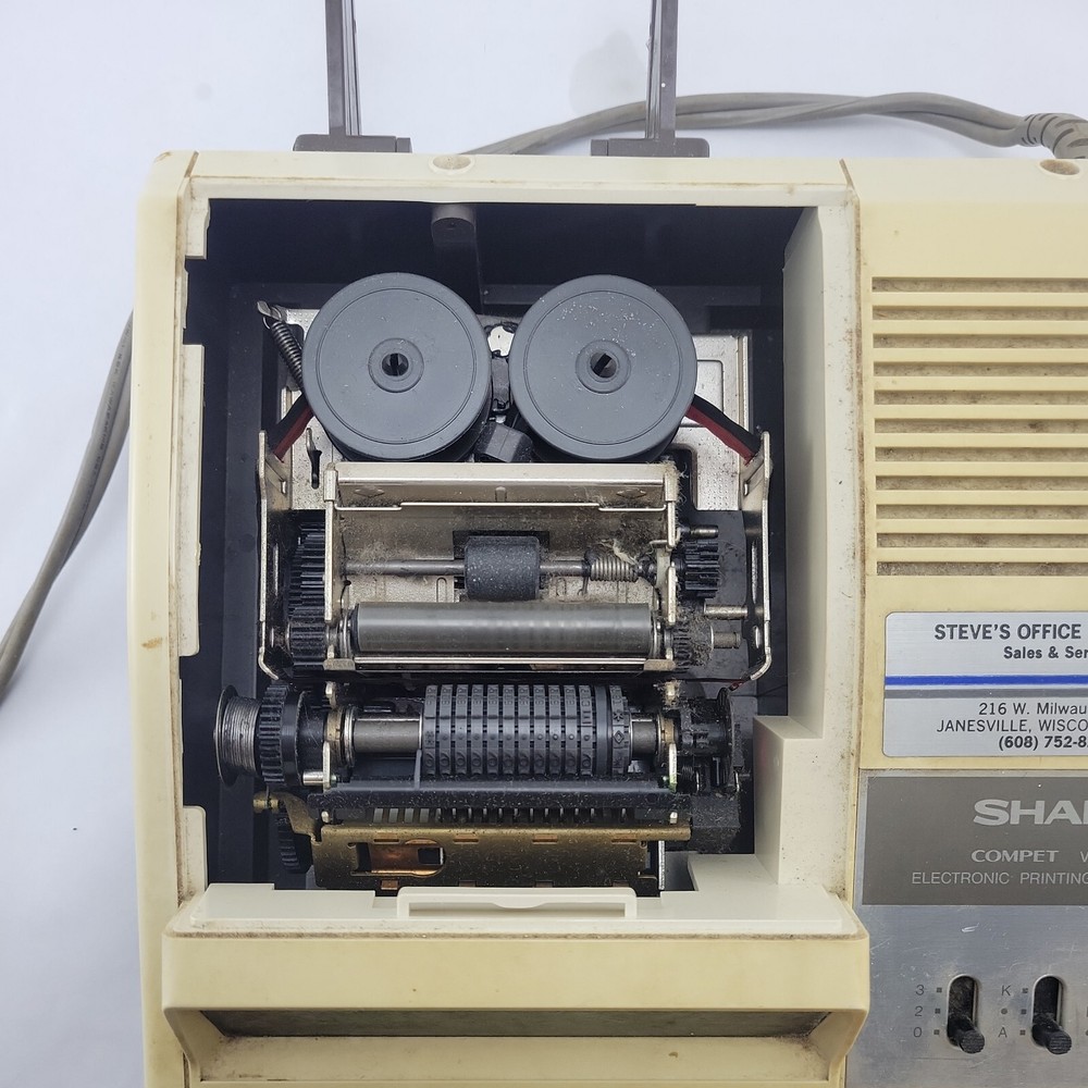 Sharp Compet VX-1184 Electronic Printing Calculator