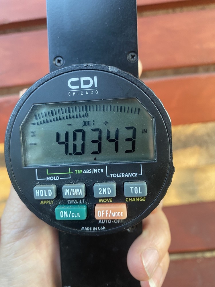0-4” CDI ELECTRONIC / DIGITAL INDICATOR .0001 RESOLUTION, 4” RANGE