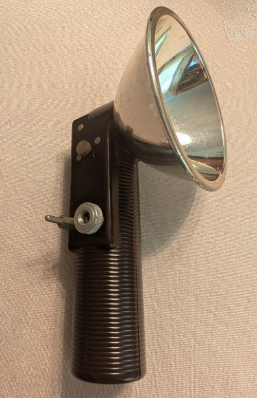 Vintage Art Deco Camera Flash - Approx 7" - Very Nice!