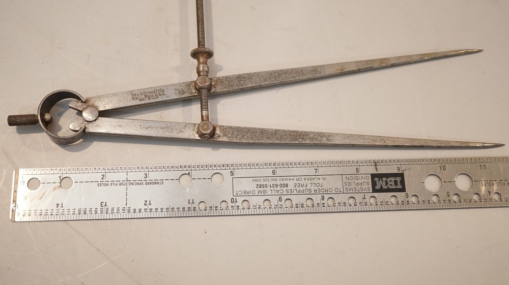 STARRETT 83B-12 "YANKEE" DIVIDER.