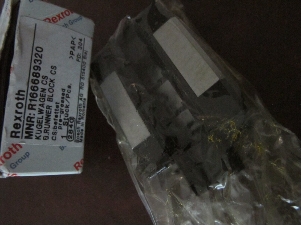 REXROTH R166689320 LINEAR BEARING NEW