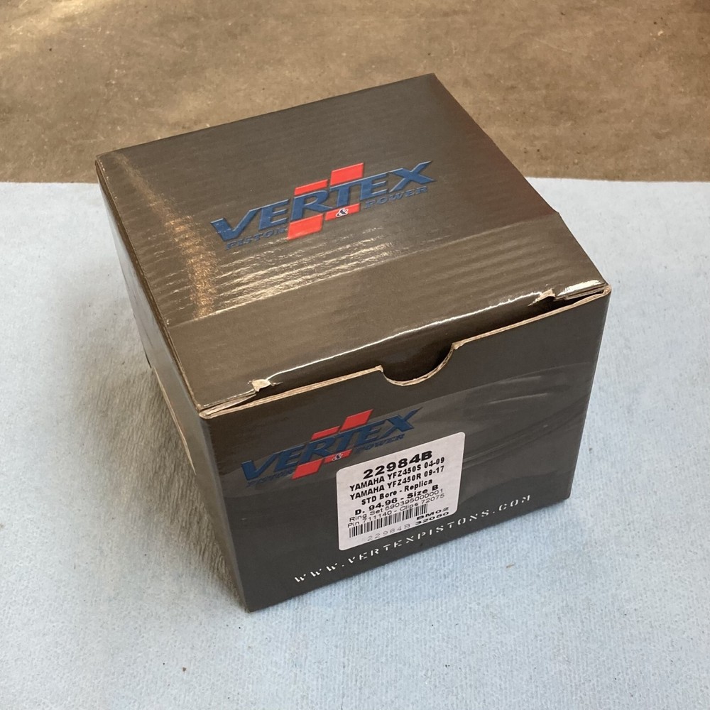 Vertex - 22984B - Piston Kit, Standard Bore 94.96mm, 12:1 Compression