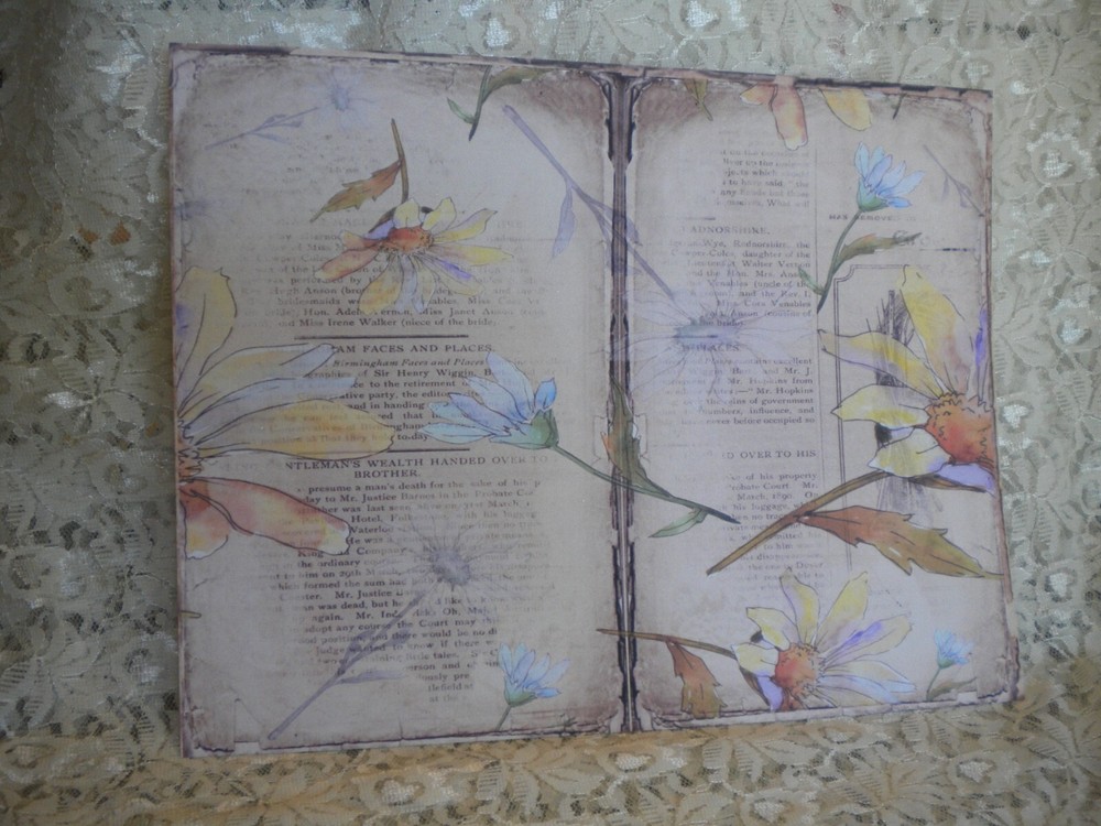 Junk Journal Kit Retro Daisy
