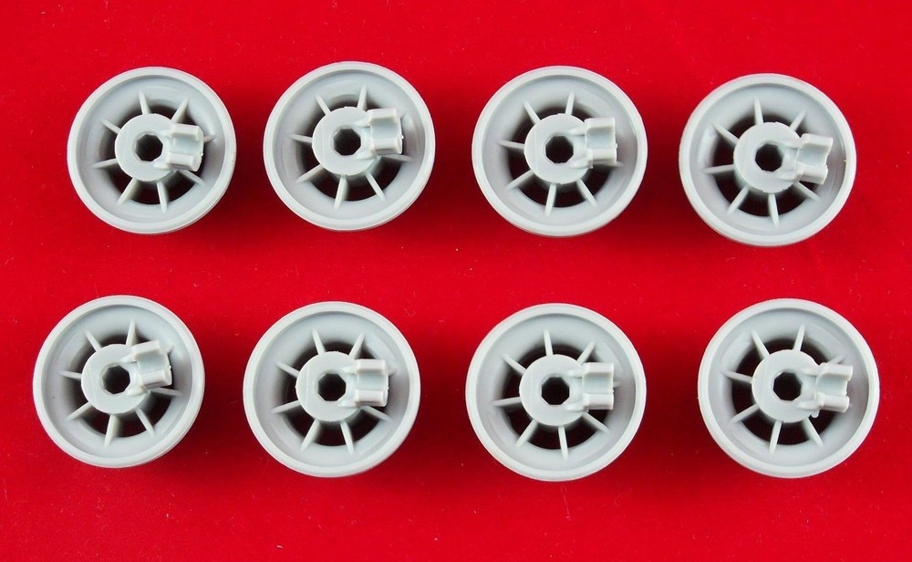 165314 Compatible Rack Roller Replacement for Bosch Dishwasher, New 8 Pack -8Pak