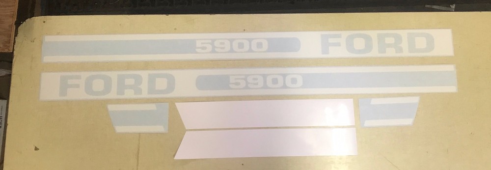Ford 5900 Hood Decals