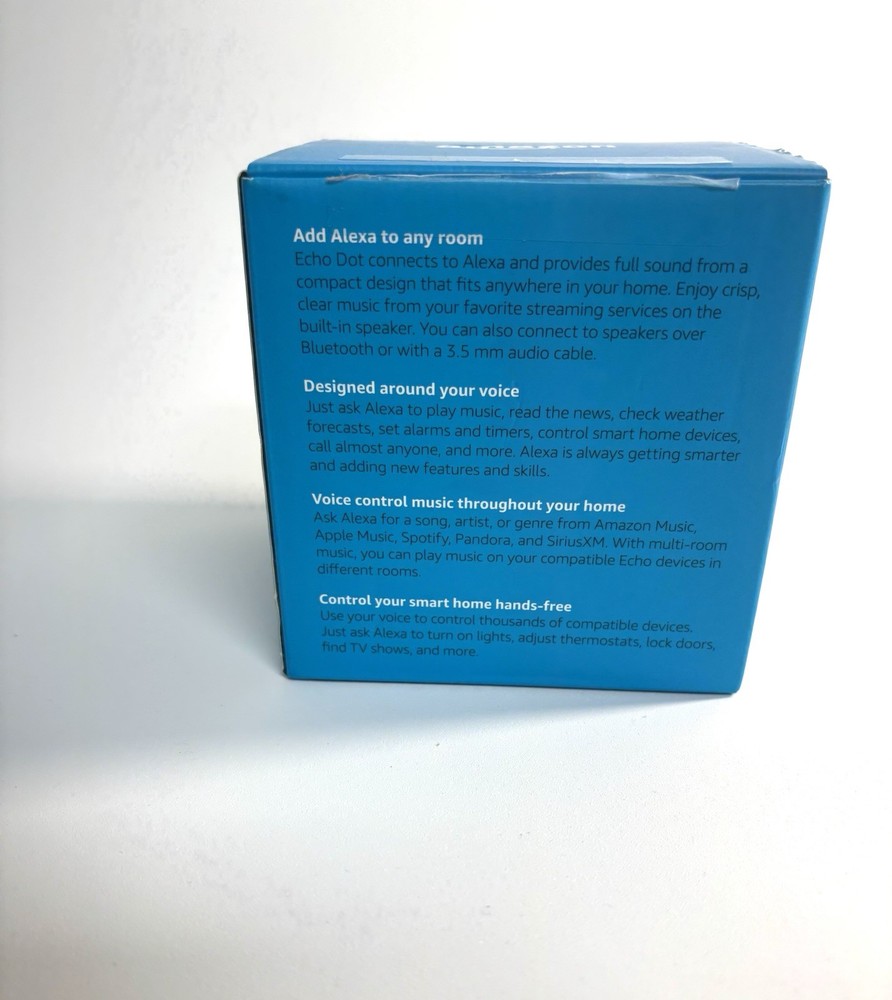 Amazon Echo Dot 3rd Gen Smart Speaker Alexa Bluetooth WiFi Black