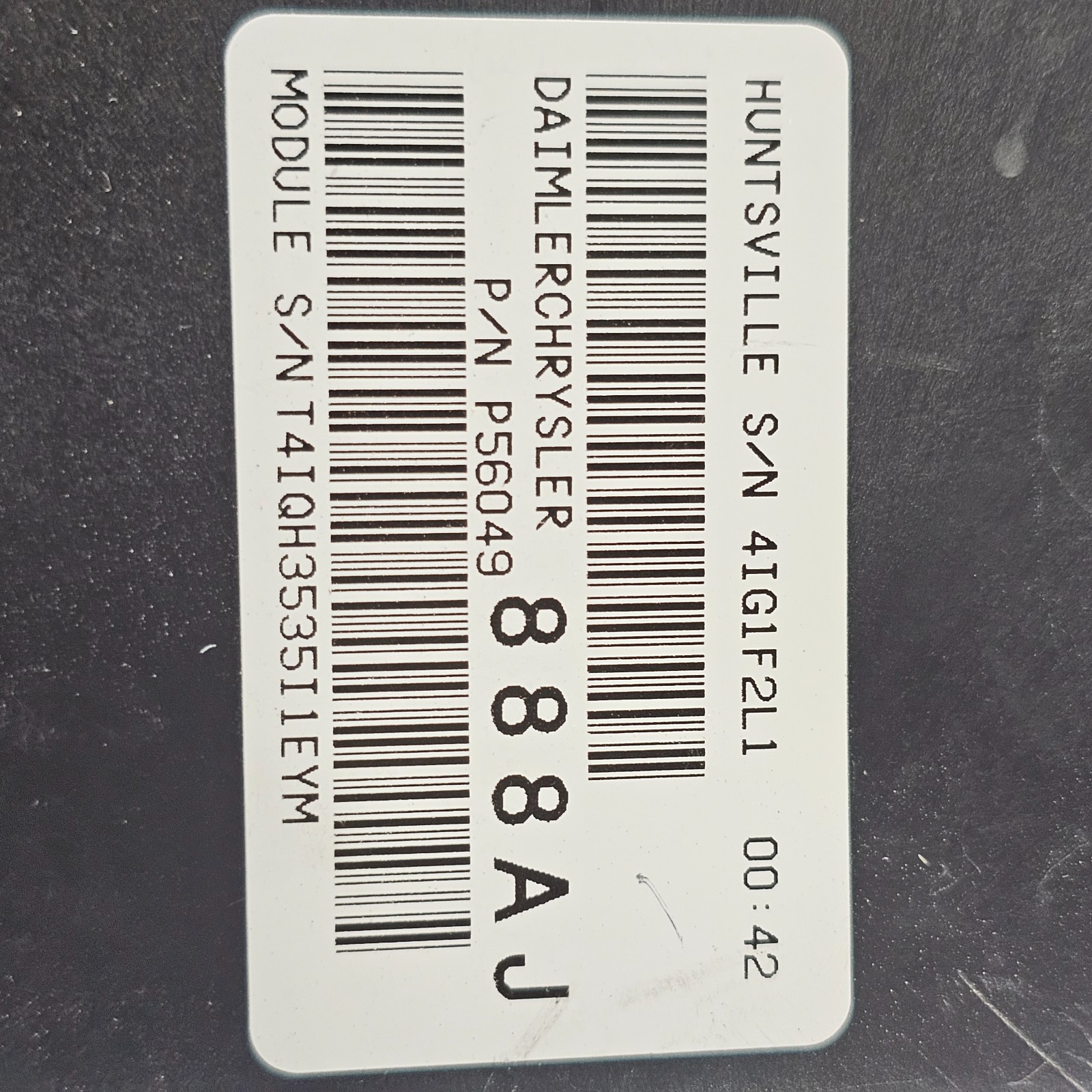 2006-2007 Dodge RAM TIPM Fuse Box TIPM Totally Integrated Power Module SEE NOTE