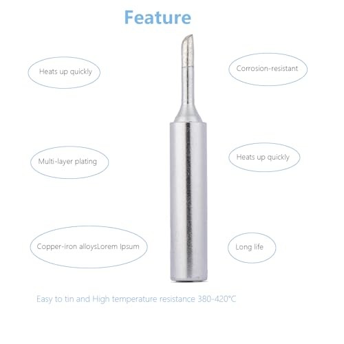 Soldering Iron Tips,900M Solder Tip Replacement, Solder 900m-t-2c (5pcs)