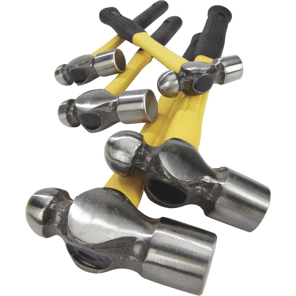 Klutch 5-Pc. Ball Peen Hammer Set