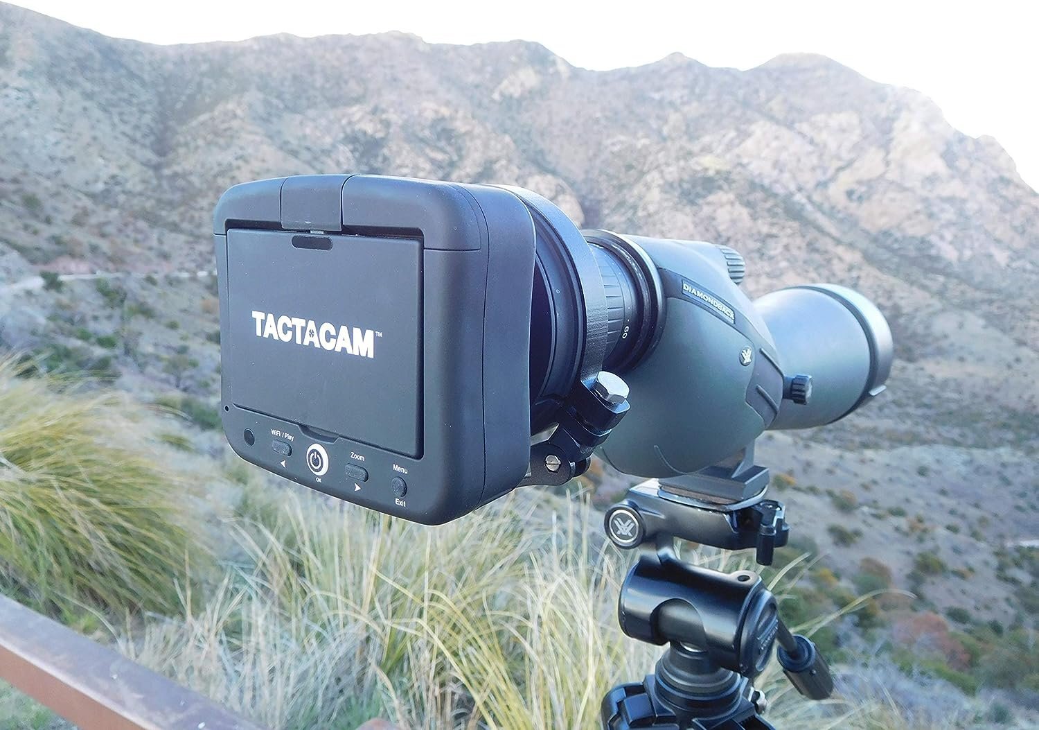 TACTACAM Spotter LR with 4K View and Recording for Spotting Scopes (Spotter LR)