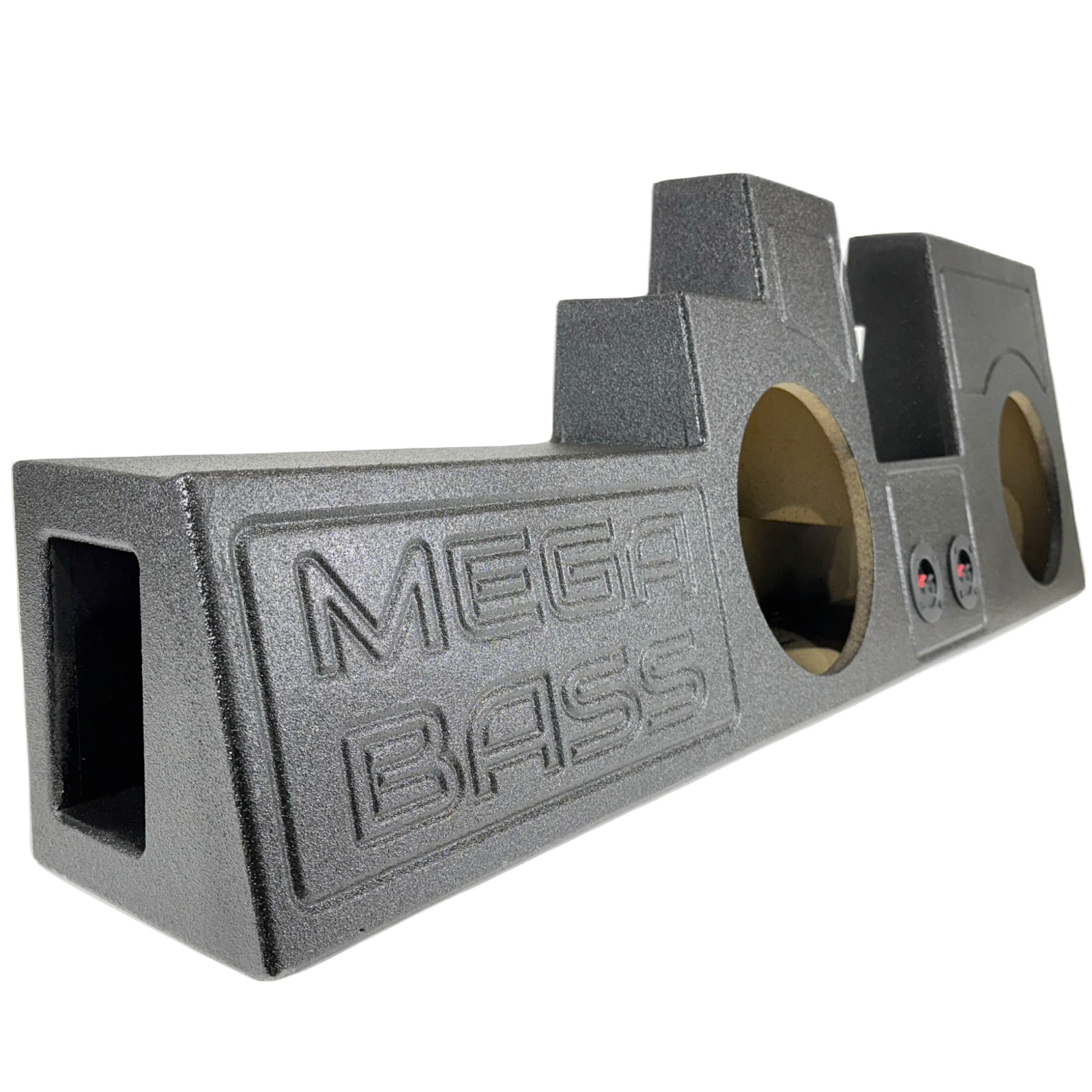 Super Duty Dual 10" Ported Subwoofer Box Enclosure For 99-16 Ford F250/350/450