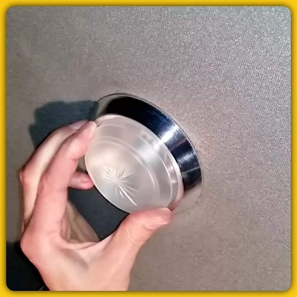 White LED Interior Dome Light For GM Chevrolet Chevy 1970-1981 OT001000A Chrome