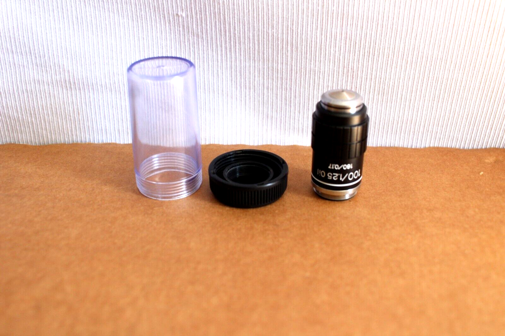 SWIFT 100/1.25 (160/0.17) OIL MICROSCOPE OBJECTIVE -USED