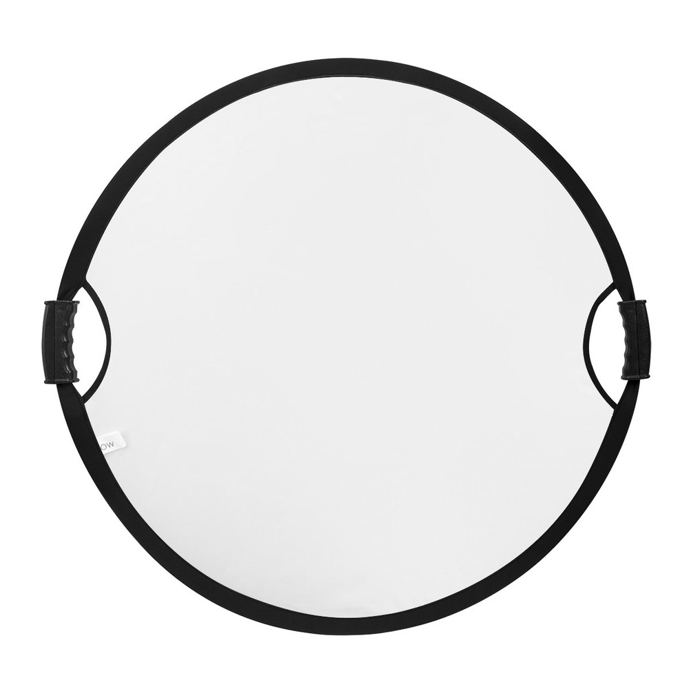 Glow Circular Collapsible Reflector with Handles (22", Translucent)