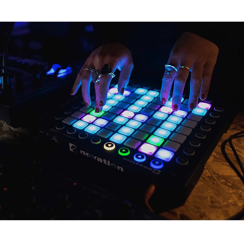 Novation Launchpad Pro 64-Pad USB MIDI Ableton Controller + Headphones