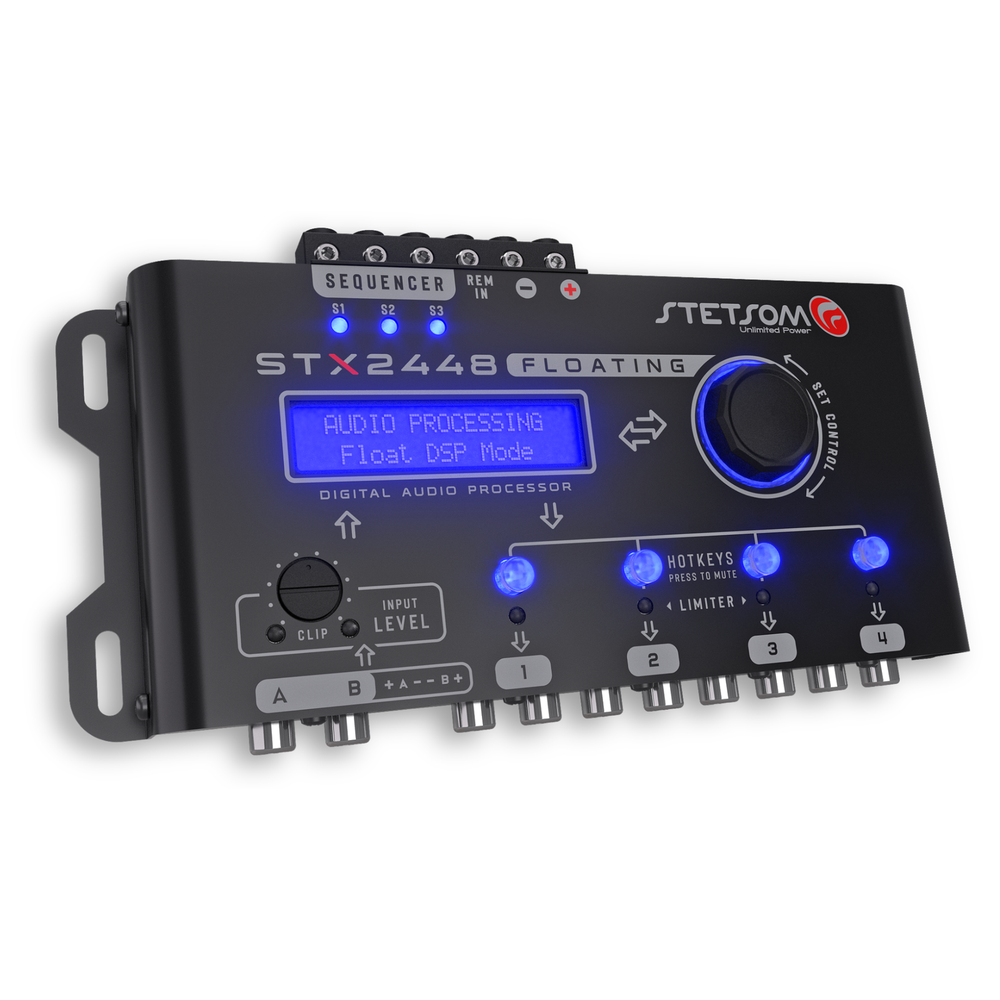Stetsom STX2448 FLOATING Full Professional DSP Digital Signal Processor PRO