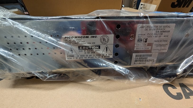 Pico Macom CA-30RK Rackmount Distribution Amplifier