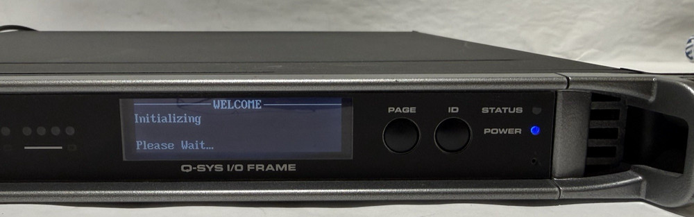 QSC Q-SYS I/O-FRAME - Integrated Systems Platform