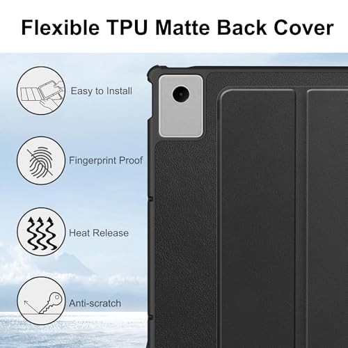 Case for Lenovo Idea Tab Plus 12.1‘’,Protective Case with [1 Pack] black
