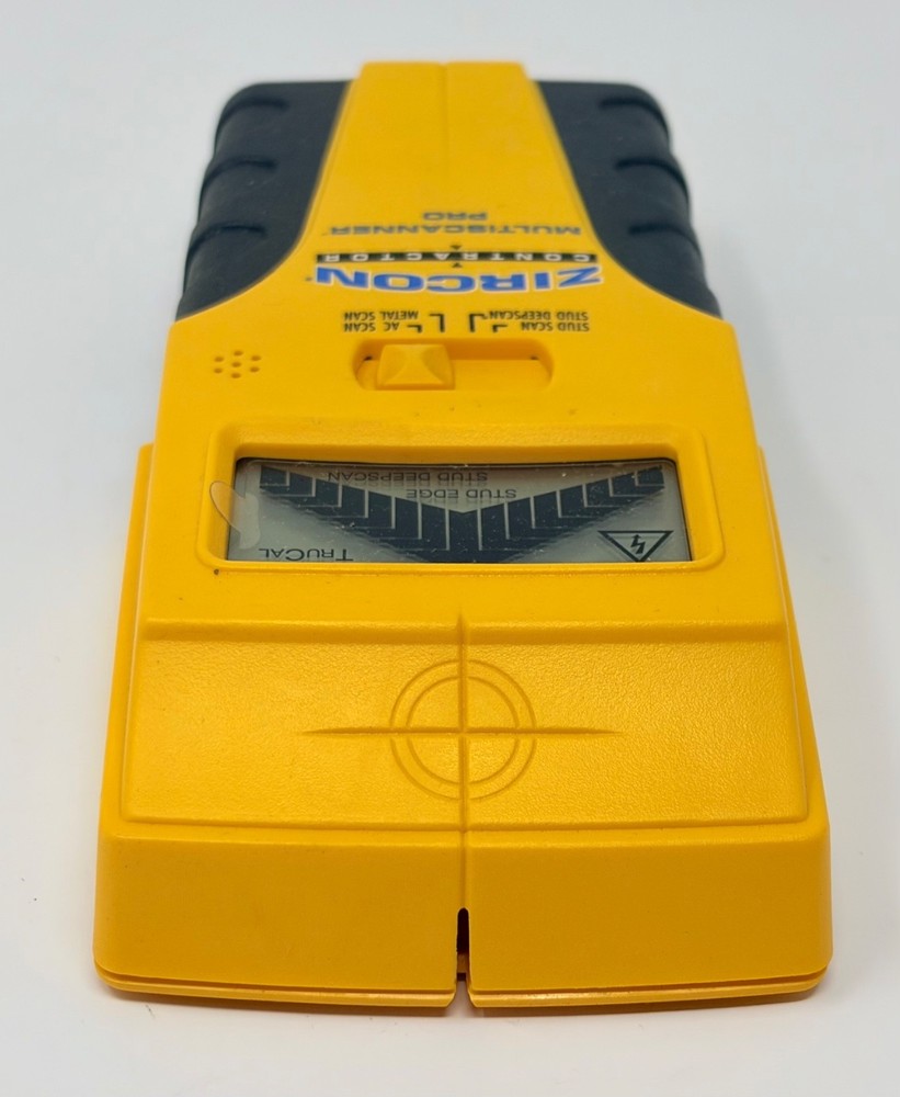 Zircon Contractor Multiscanner Pro Stud Finder Wall Scanner Metal AC Detection