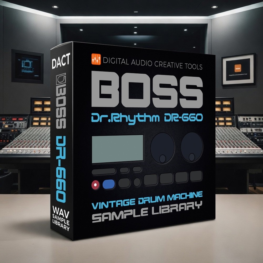 Boss DR-660 Drum Machine Sample Library