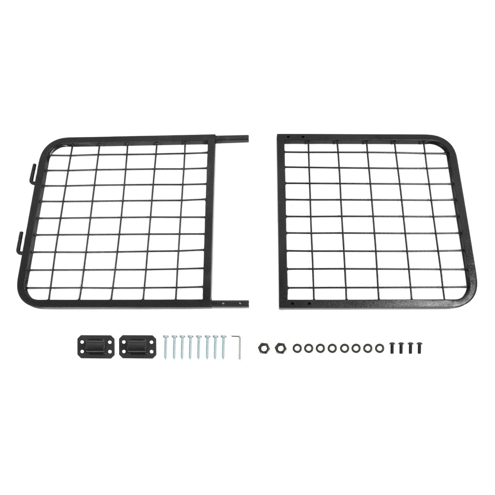 Heavy Duty Steel Horse Stall Gate 48"x24" Stall Fence Guard for Farm Livestock