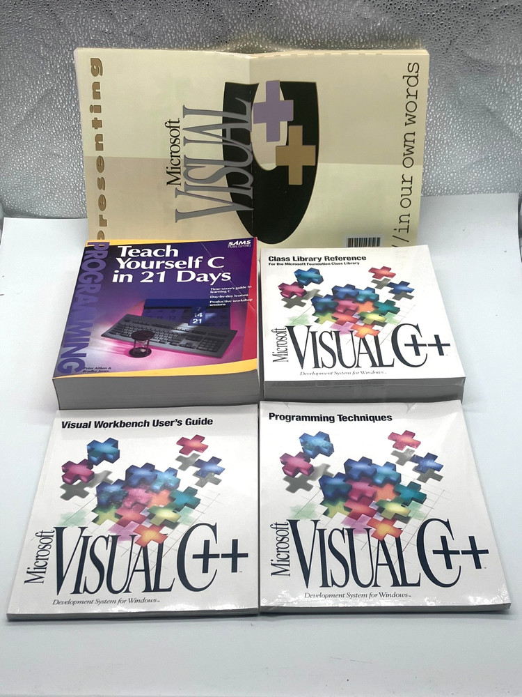 Microsoft Visual C++ Manuals + Pamplet