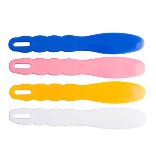 4 Pcs Assorted Dental Lab Impression Material Alginate Plastic Mixing Spatula