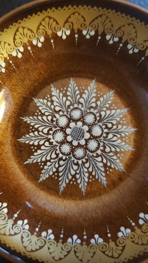 Steinbock Email Handmade In Austria 3" Trinket Dish