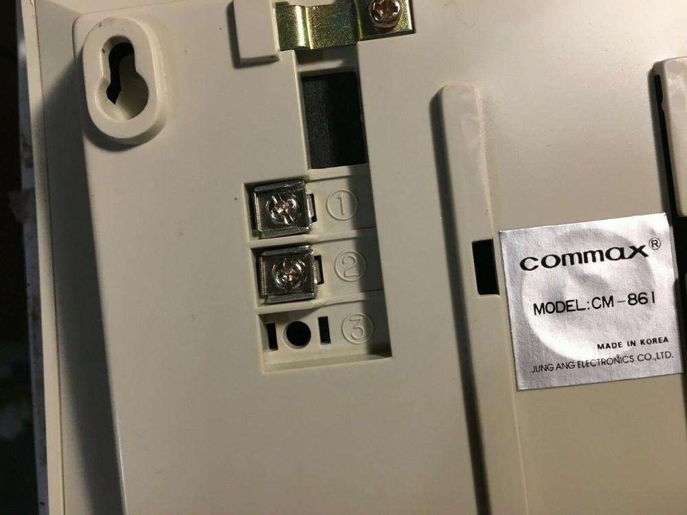 Commax wired intercom 3 model cm-861 1 model cm-864