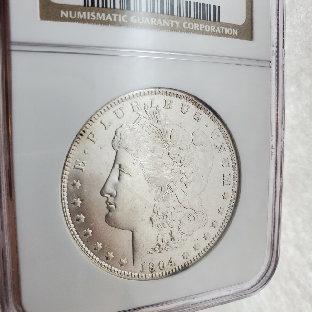 1904 O Morgan Silver Dollar NGC MS63