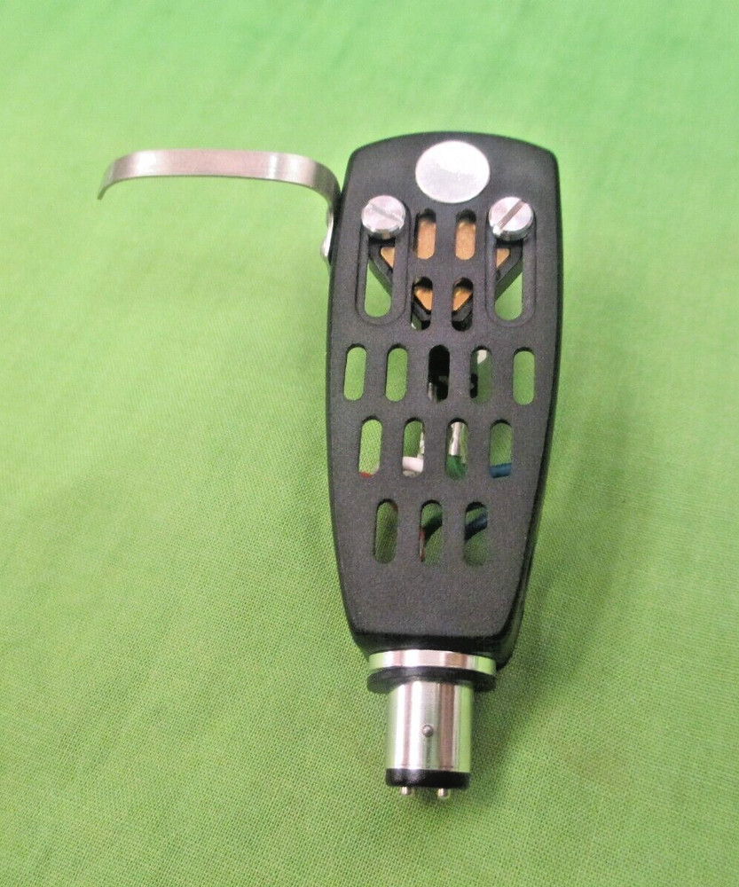 SME TYPE HEADSHELL WITH NEW ORTOFON OM 5 E ELLIPTICAL CARTRIDGE READY TO GO