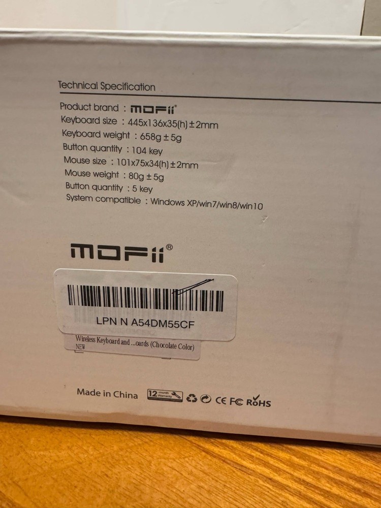 MOPii SWEET Wirelss Keyboard and Mouse Combo Set