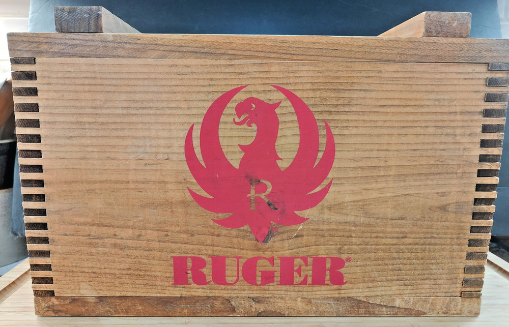 RUGER Wooden Ammo Box