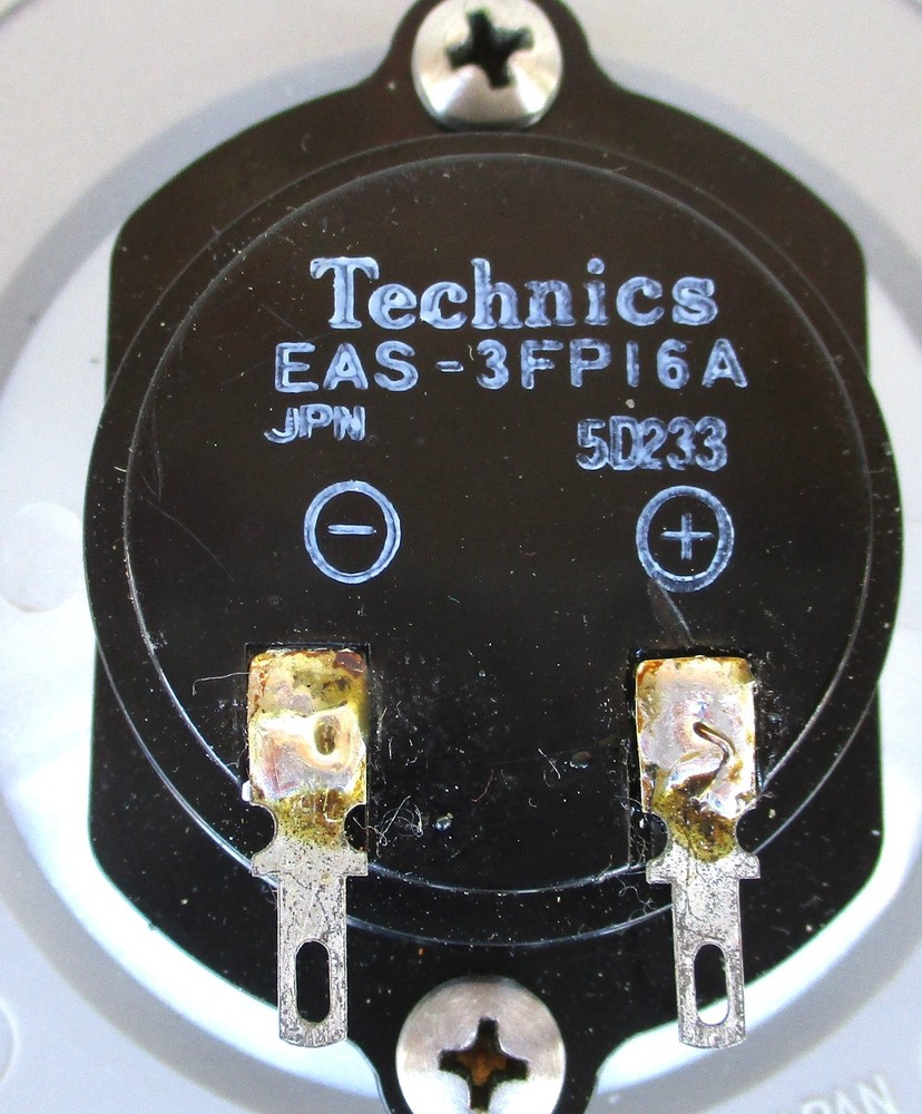 Technics EAS-3FP16A 8-Ohm 3.5" Super Tweeter Speakers Pair Tested