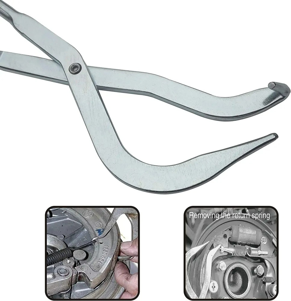 Drum Brake Return Spring Dual-End Pliers Removal and Installation Tool