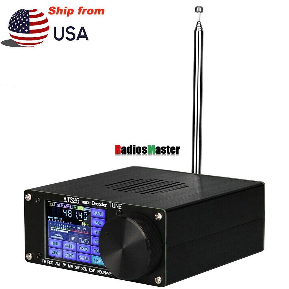 HamGeek ATS25max-Decoder Si4732 Full Band Radio Receiver DSP SW Official Version