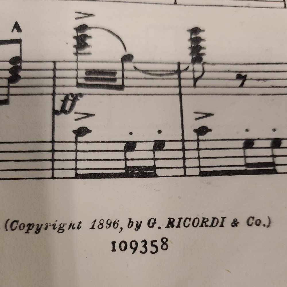 Vitage Sheet Music bundle
