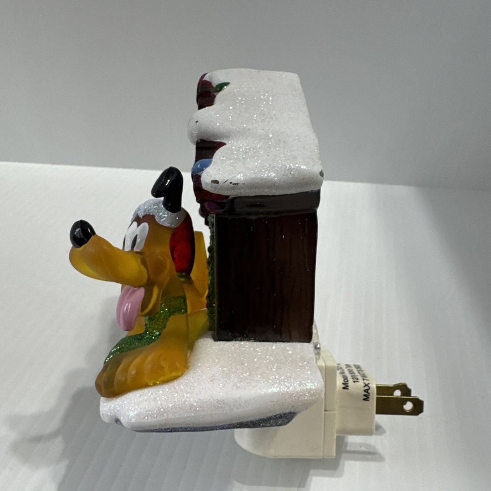 Disney Santa Pluto Christmas Night Light