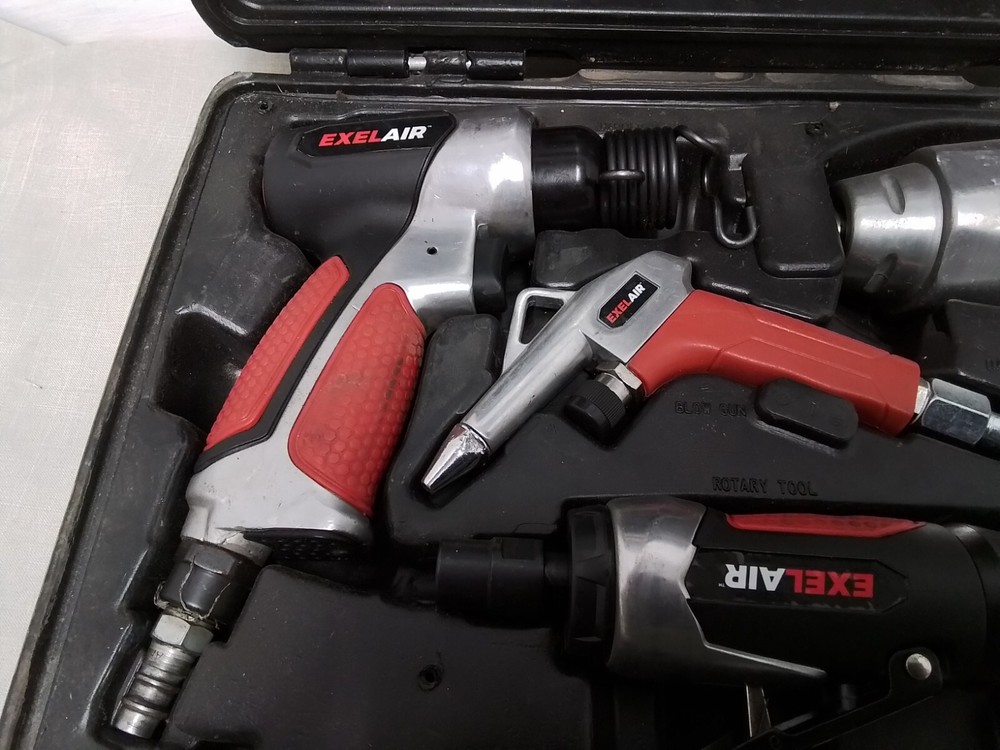 EXELAIR Professional Air Tool Accessory Kit - Read Description!